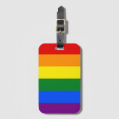 Die Farben des Regenbogens Gepäckanhänger (Vorderseite Vertikal)