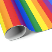 Die Farben des Regenbogens Geschenkpapier (Rolleneckpunkt)