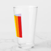 Die Farben des Regenbogens Glas (Links)