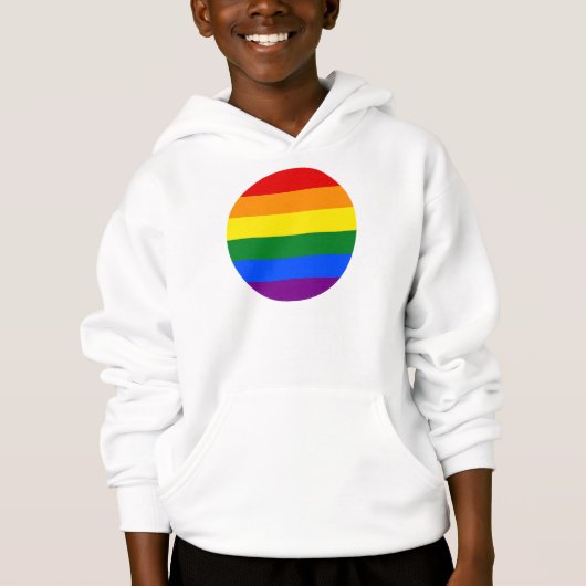 Die Farben des Regenbogens Hoodie (Vorderseite)