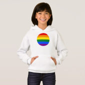 Die Farben des Regenbogens Hoodie (Vorne ganz)
