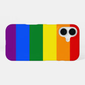 Die Farben des Regenbogens iPhone 16 Hülle (Rückseite (Horizontal))