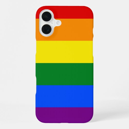 Die Farben des Regenbogens iPhone Hülle (Rückseite)