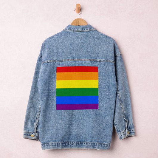 Die Farben des Regenbogens Jeansjacke (Hangar)
