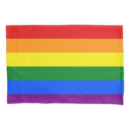 Die Farben des Regenbogens Kissenbezug (Vorderseite)