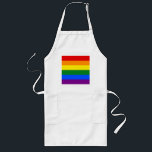 Die Farben des Regenbogens Lange Schürze<br><div class="desc">Feiern Sie Ihren ganzen Stolz mit den Farben des Regenbogens.</div>