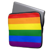 Die Farben des Regenbogens Laptopschutzhülle (Vorderseite Links)