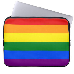 Die Farben des Regenbogens Laptopschutzhülle