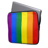 Die Farben des Regenbogens Laptopschutzhülle (Vorderseite Links)
