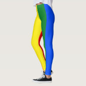 Die Farben des Regenbogens Leggings (Links)