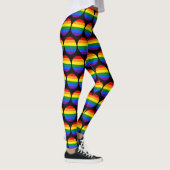 Die Farben des Regenbogens Leggings (Rechts)