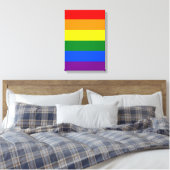 Die Farben des Regenbogens Leinwanddruck (Insitu (Schlafzimmer))