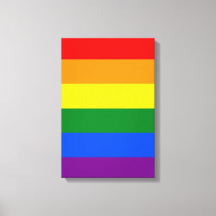 Die Farben des Regenbogens Leinwanddruck