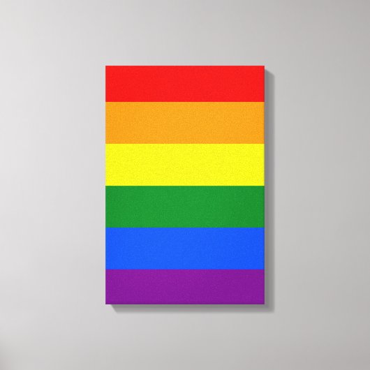 Die Farben des Regenbogens Leinwanddruck (Vorderseite)