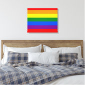 Die Farben des Regenbogens Leinwanddruck (Insitu (Schlafzimmer))