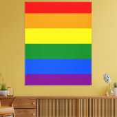 Die Farben des Regenbogens Leinwanddruck (Insitu (Wohnzimmer))