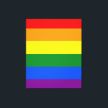 Die Farben des Regenbogens Leinwanddruck<br><div class="desc">Feiern Sie Ihren ganzen Stolz mit den Farben des Regenbogens.</div>