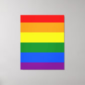 Die Farben des Regenbogens Leinwanddruck (Vorderseite)