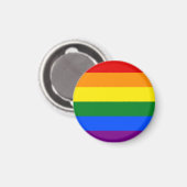 Die Farben des Regenbogens Magnet (Vorderseite/Rückseite)