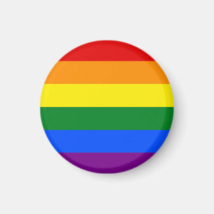 Die Farben des Regenbogens Magnet
