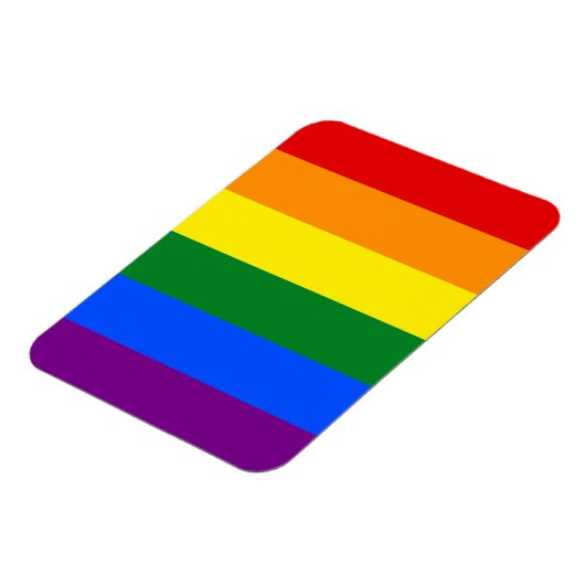 Die Farben des Regenbogens Magnet (Linke Seite)