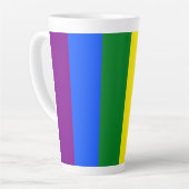 Die Farben des Regenbogens Milchtasse (Linke Ecke)