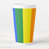 Die Farben des Regenbogens Milchtasse (Vorderseite)
