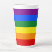Die Farben des Regenbogens Milchtasse (Vorderseite)