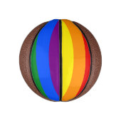 Die Farben des Regenbogens Mini Basketball (Vertikal)