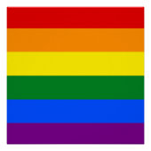 Die Farben des Regenbogens Poster (Vorderseite)