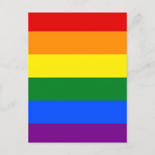 Die Farben des Regenbogens Postkarte