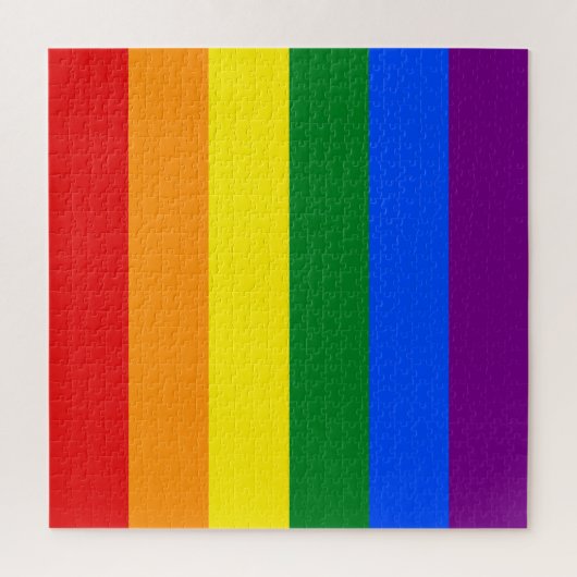 Die Farben des Regenbogens Puzzle (Vertikal)