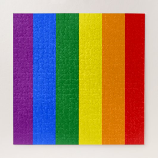 Die Farben des Regenbogens Puzzle (Horizontal)