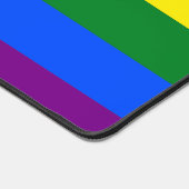 Die Farben des Regenbogens Schreibtischunterlage (Ecke)