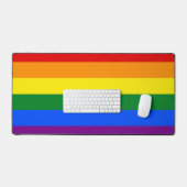 Die Farben des Regenbogens Schreibtischunterlage (Tastatur & Maus)