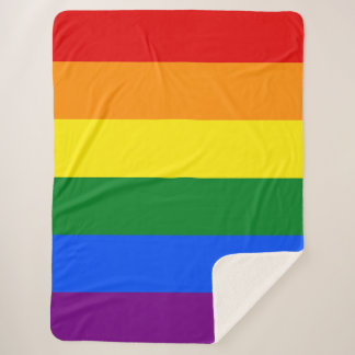 Die Farben des Regenbogens Sherpadecke