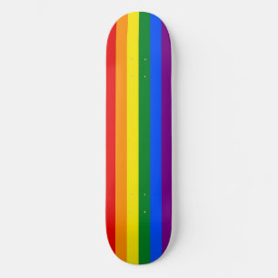 Die Farben des Regenbogens Skateboard