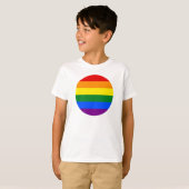 Die Farben des Regenbogens T-Shirt (Vorne ganz)