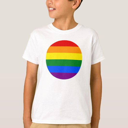 Die Farben des Regenbogens T-Shirt (Vorderseite)
