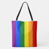 Die Farben des Regenbogens Tasche (Rückseite)