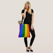 Die Farben des Regenbogens Tasche (Am Model)