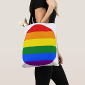 Die Farben des Regenbogens Tasche (Von Nahem)