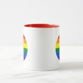 Die Farben des Regenbogens Tasse (Zentrum)