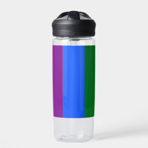 Die Farben des Regenbogens Trinkflasche