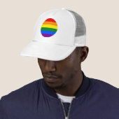 Die Farben des Regenbogens Truckerkappe (Beispiel)