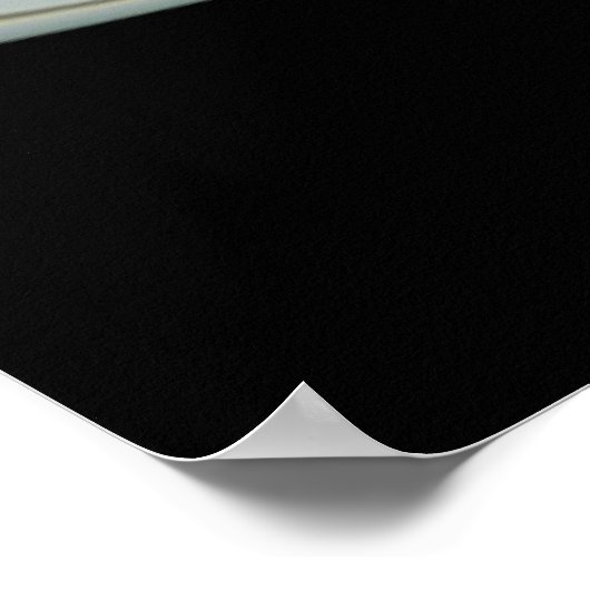 Die Farben des Saturns Poster (Ecke)