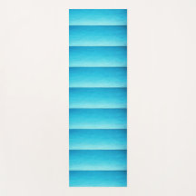 Die Farben des Wassers auf einer Yoga-Matte