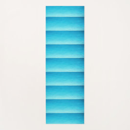 Die Farben des Wassers auf einer Yoga-Matte Yogamatte