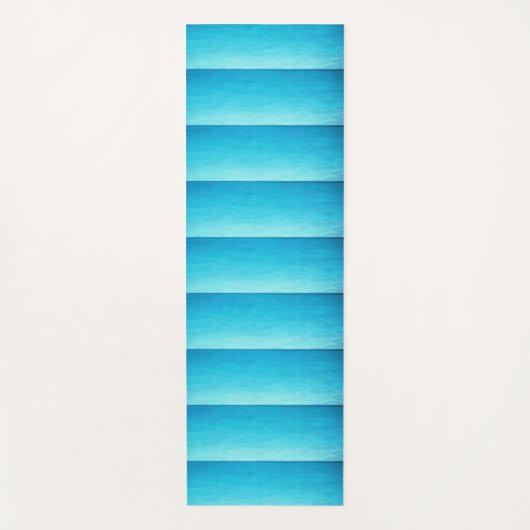 Die Farben des Wassers auf einer Yoga-Matte Yogamatte (Vorderseite)