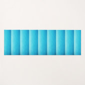 Die Farben des Wassers auf einer Yoga-Matte Yogamatte (Vorderseite (Horizontal))